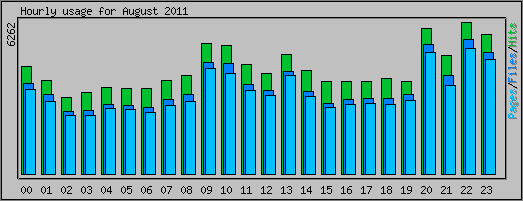 Hourly usage