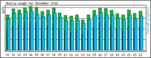 Hourly usage